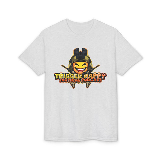 Trigger Happy Tactical Podcast T-Shirt — Head Shot Tee - Tan Gear