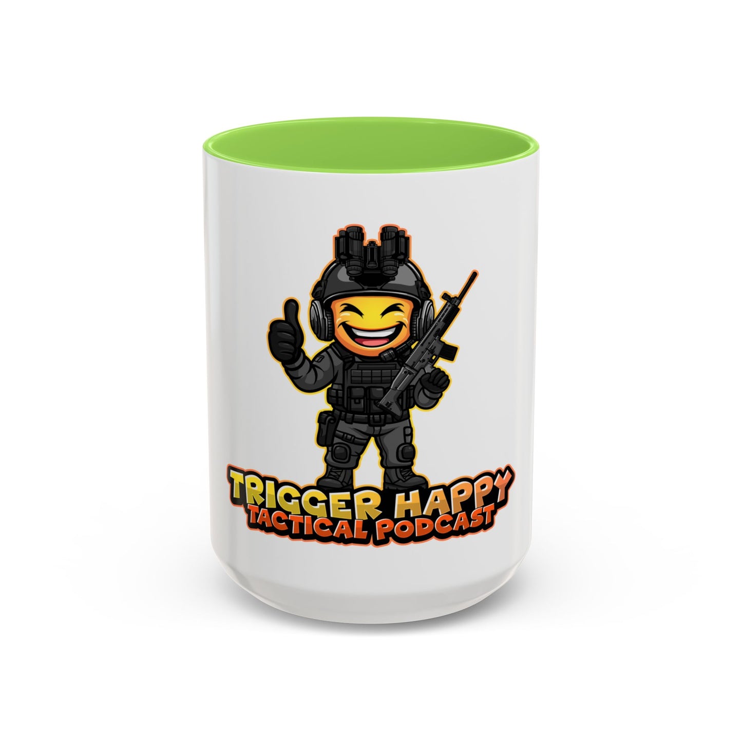 Tactical Podcast Coffee Mug — Thumbs Up (11oz/15oz)