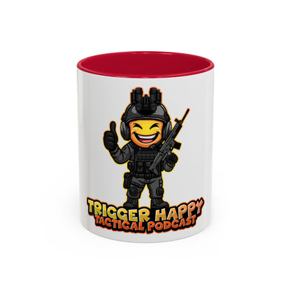 Tactical Podcast Coffee Mug — Thumbs Up (11oz/15oz)