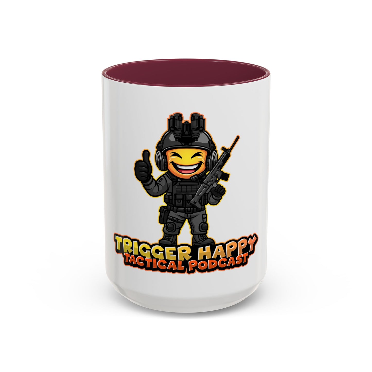 Tactical Podcast Coffee Mug — Thumbs Up (11oz/15oz)