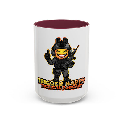 Tactical Podcast Coffee Mug — Thumbs Up (11oz/15oz)
