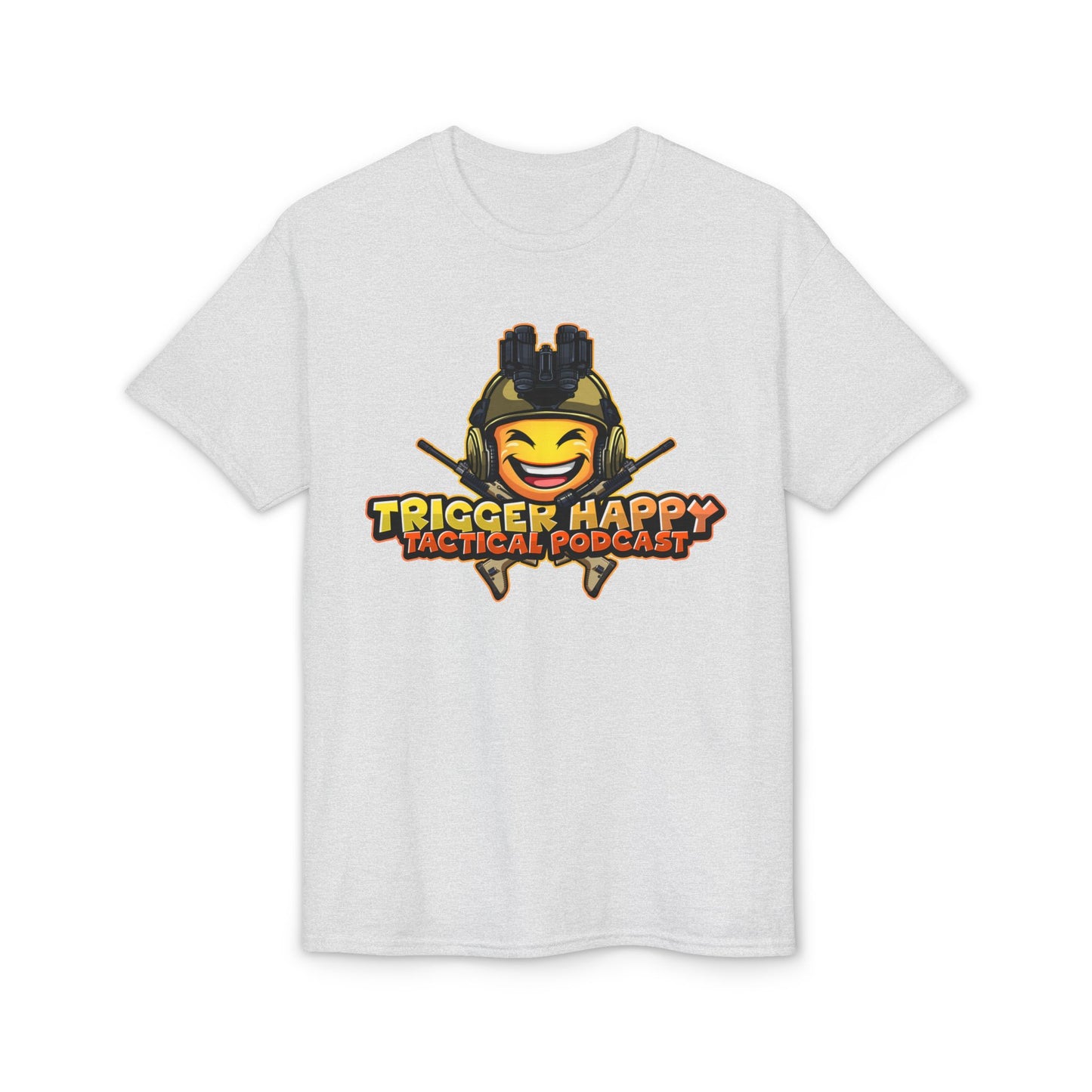 Trigger Happy Tactical Podcast T-Shirt — Head Shot Tee - Tan Gear