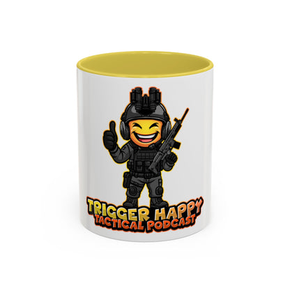 Tactical Podcast Coffee Mug — Thumbs Up (11oz/15oz)
