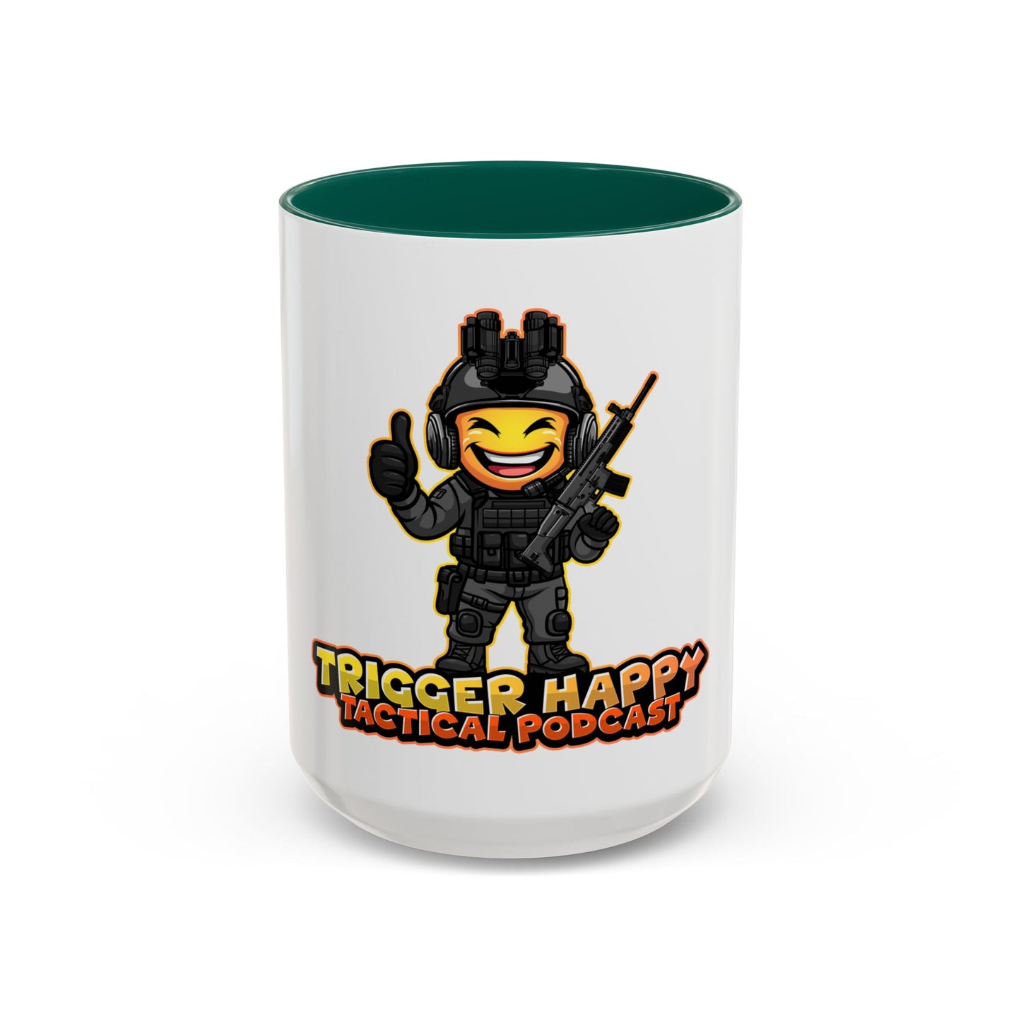 Tactical Podcast Coffee Mug — Thumbs Up (11oz/15oz)