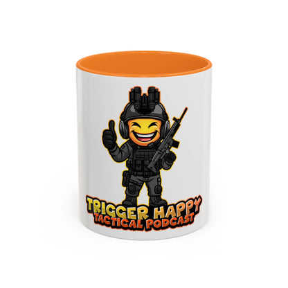Tactical Podcast Coffee Mug — Thumbs Up (11oz/15oz)