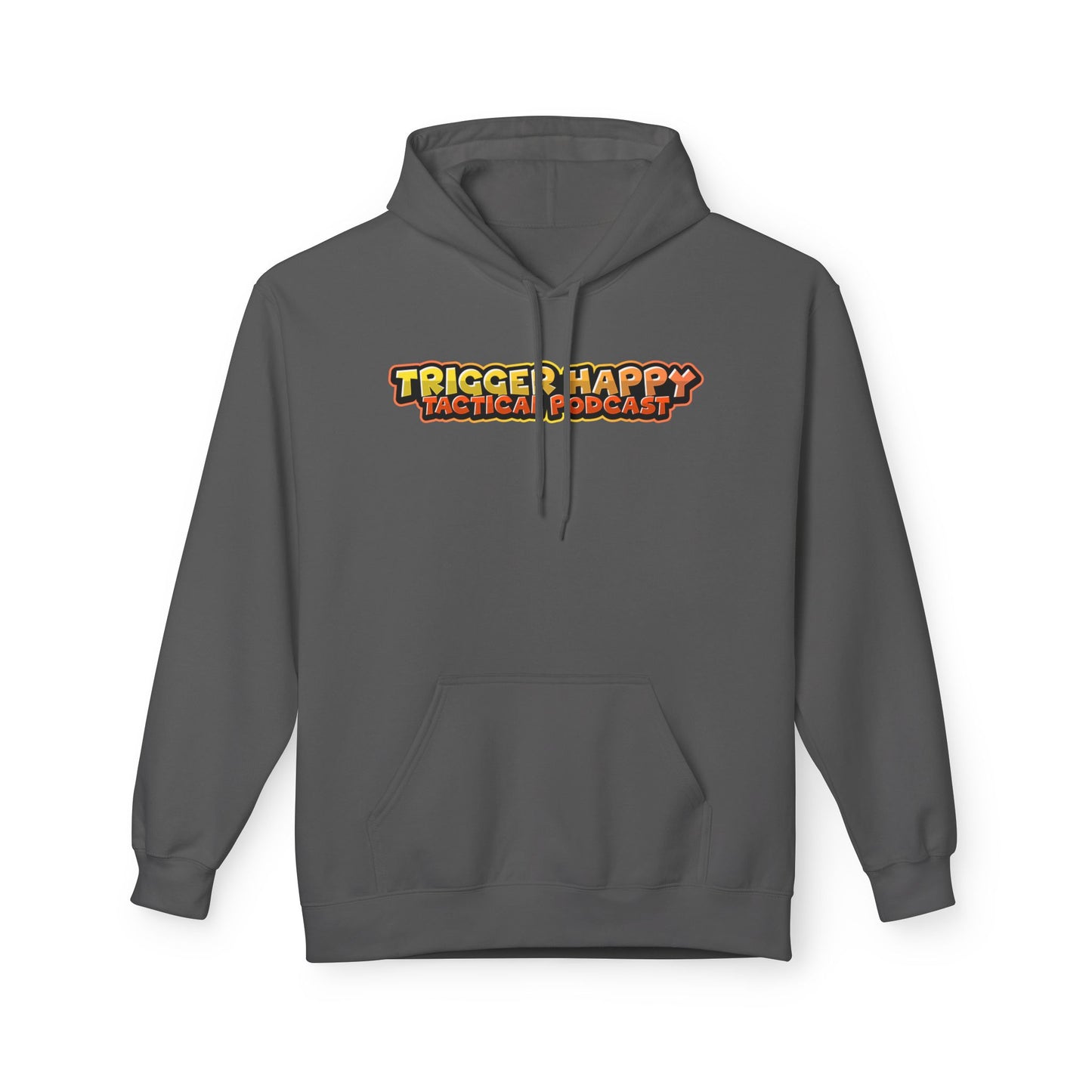 Trigger Happy Tactical Podcast - DONT BE A P*SSY Hoodie - Middle Finger - Black Gear
