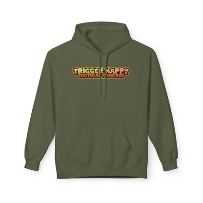 Trigger Happy Tactical Podcast - DONT BE A P*SSY Hoodie - Middle Finger - Black Gear