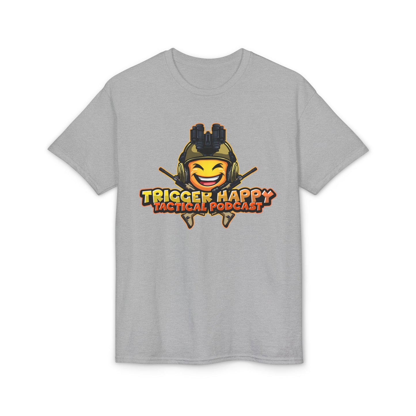 Trigger Happy Tactical Podcast T-Shirt — Head Shot Tee - Tan Gear
