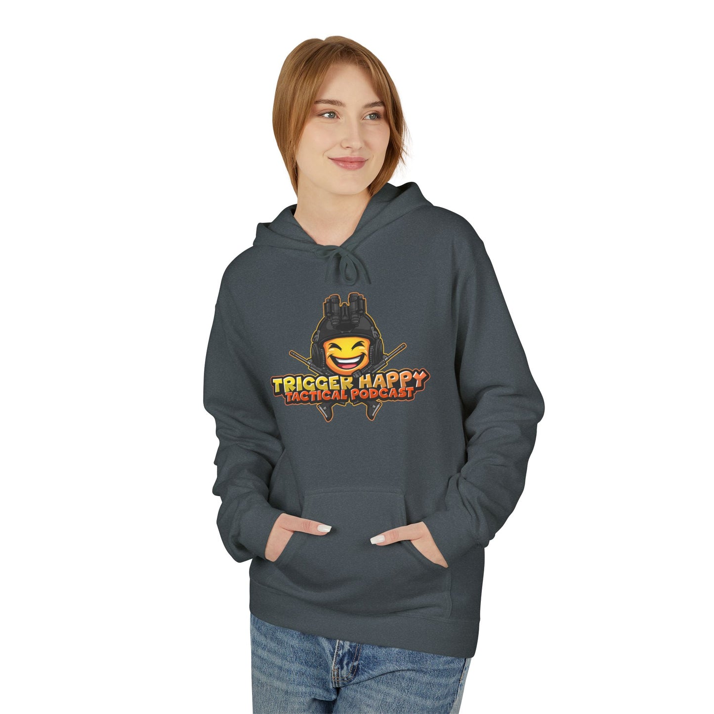 Trigger Happy Tactical - Head Shot Hoodie - Black Gear