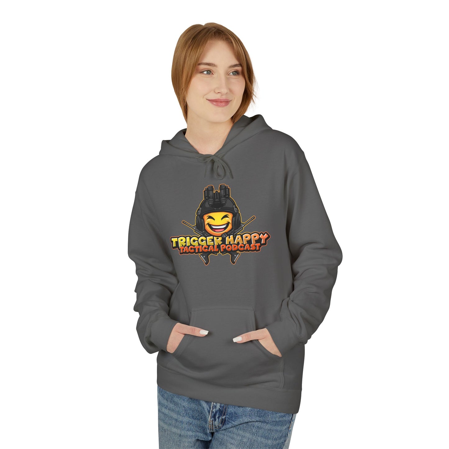 Trigger Happy Tactical - Head Shot Hoodie - Black Gear