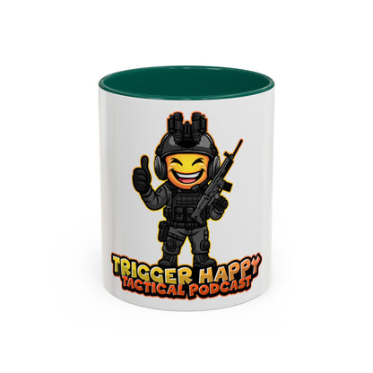 Tactical Podcast Coffee Mug — Thumbs Up (11oz/15oz)