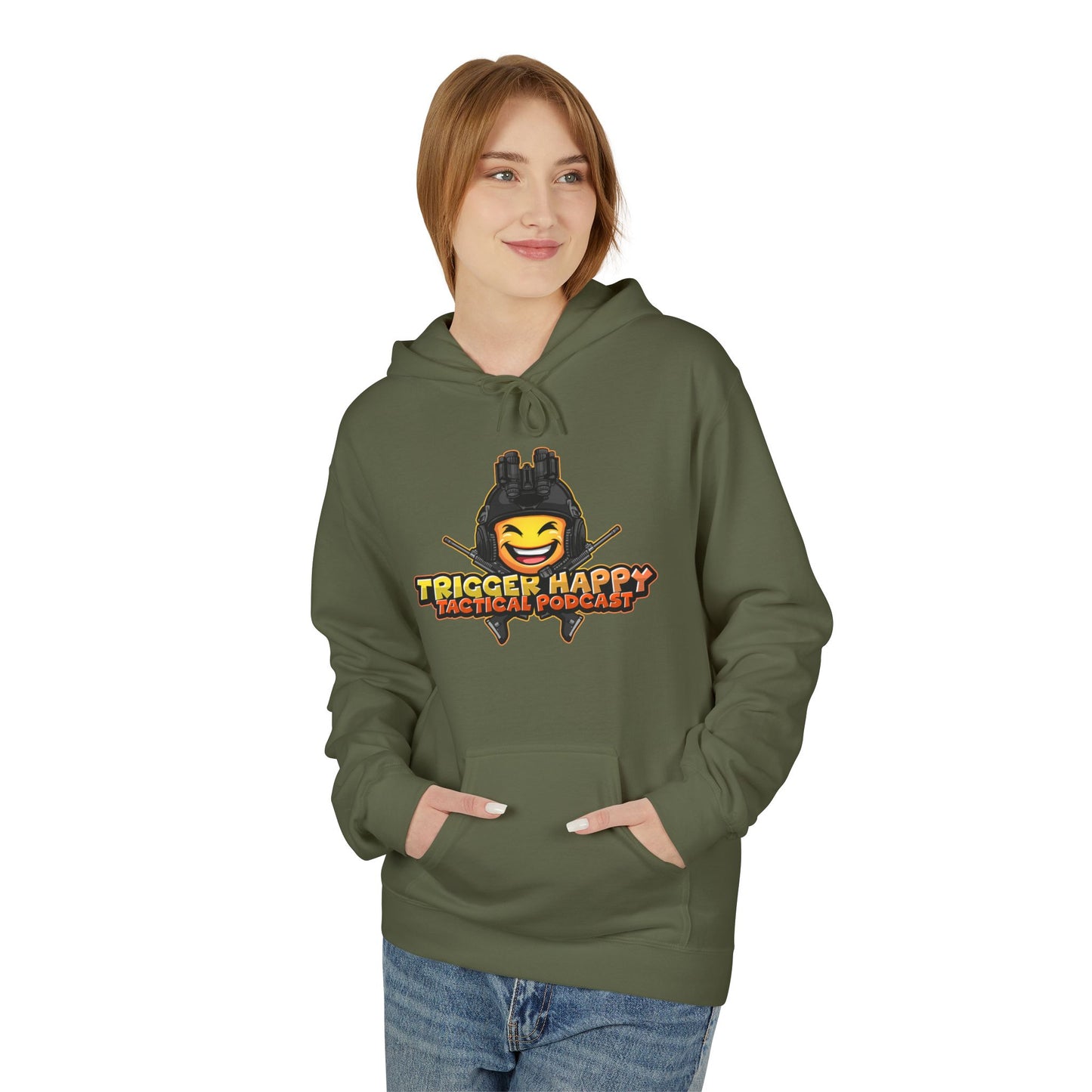 Trigger Happy Tactical - Head Shot Hoodie - Black Gear