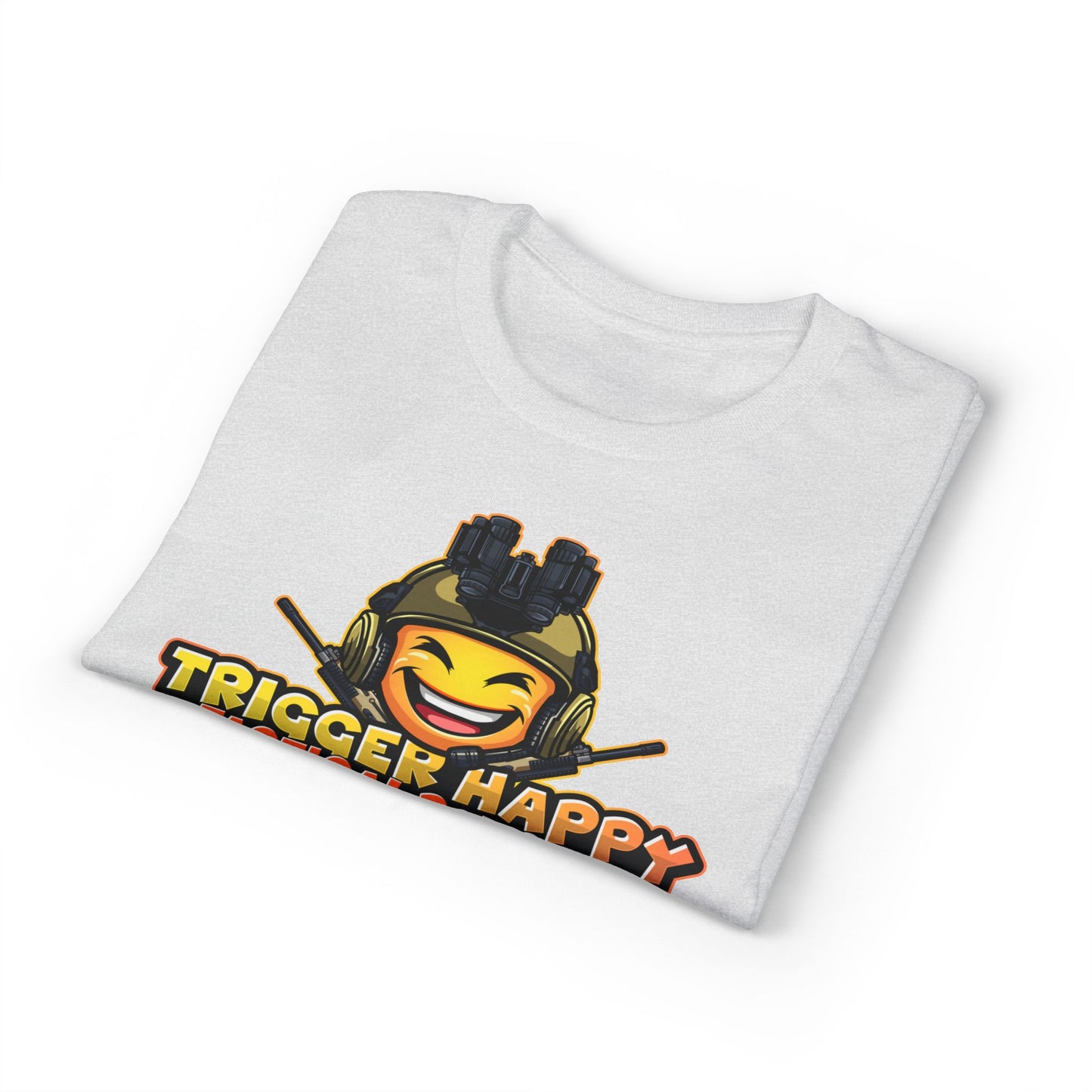 Trigger Happy Tactical Podcast T-Shirt — Head Shot Tee - Tan Gear