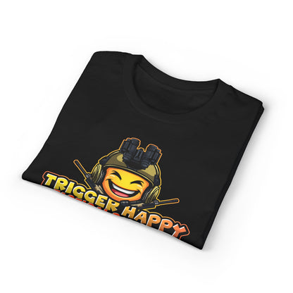 Trigger Happy Tactical Podcast T-Shirt — Head Shot Tee - Tan Gear