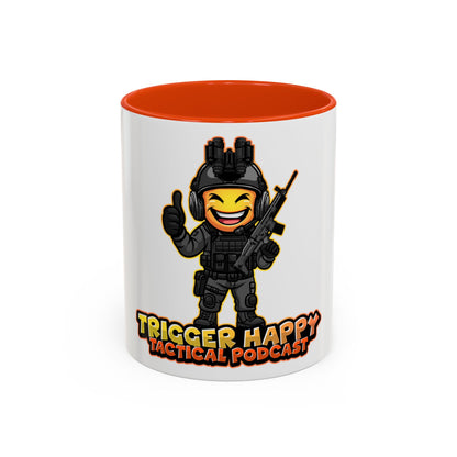 Tactical Podcast Coffee Mug — Thumbs Up (11oz/15oz)
