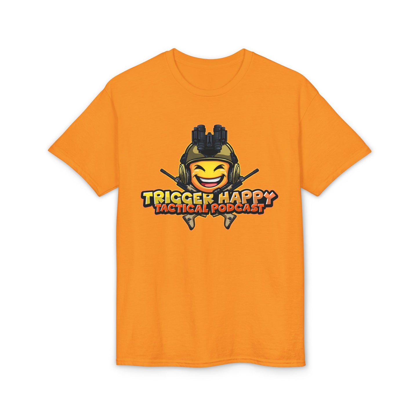 Trigger Happy Tactical Podcast T-Shirt — Head Shot Tee - Tan Gear