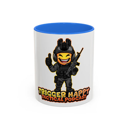 Tactical Podcast Coffee Mug — Thumbs Up (11oz/15oz)