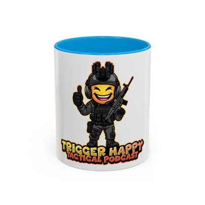 Tactical Podcast Coffee Mug — Thumbs Up (11oz/15oz)
