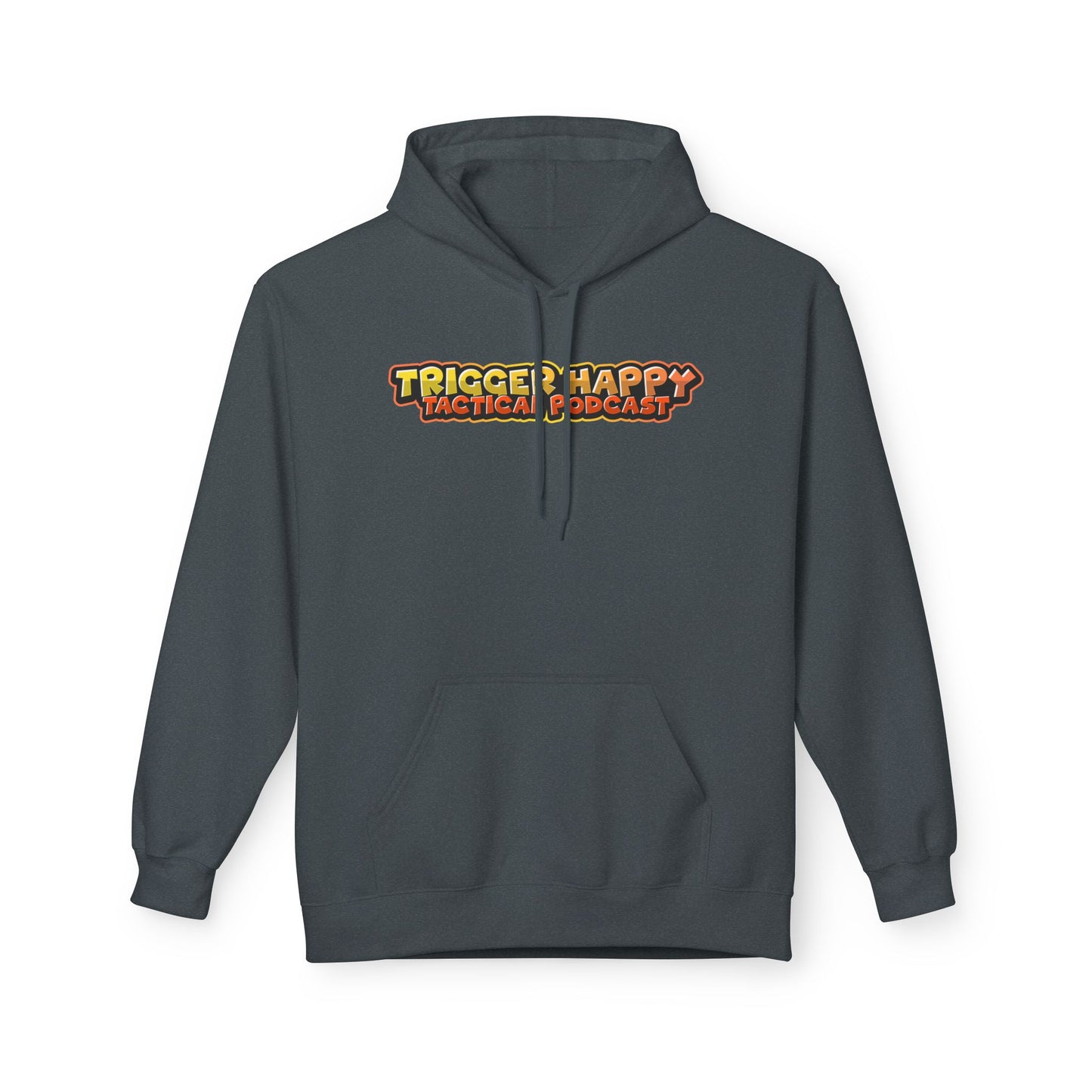 Trigger Happy Tactical Podcast - DONT BE A P*SSY Hoodie - Middle Finger - Black Gear