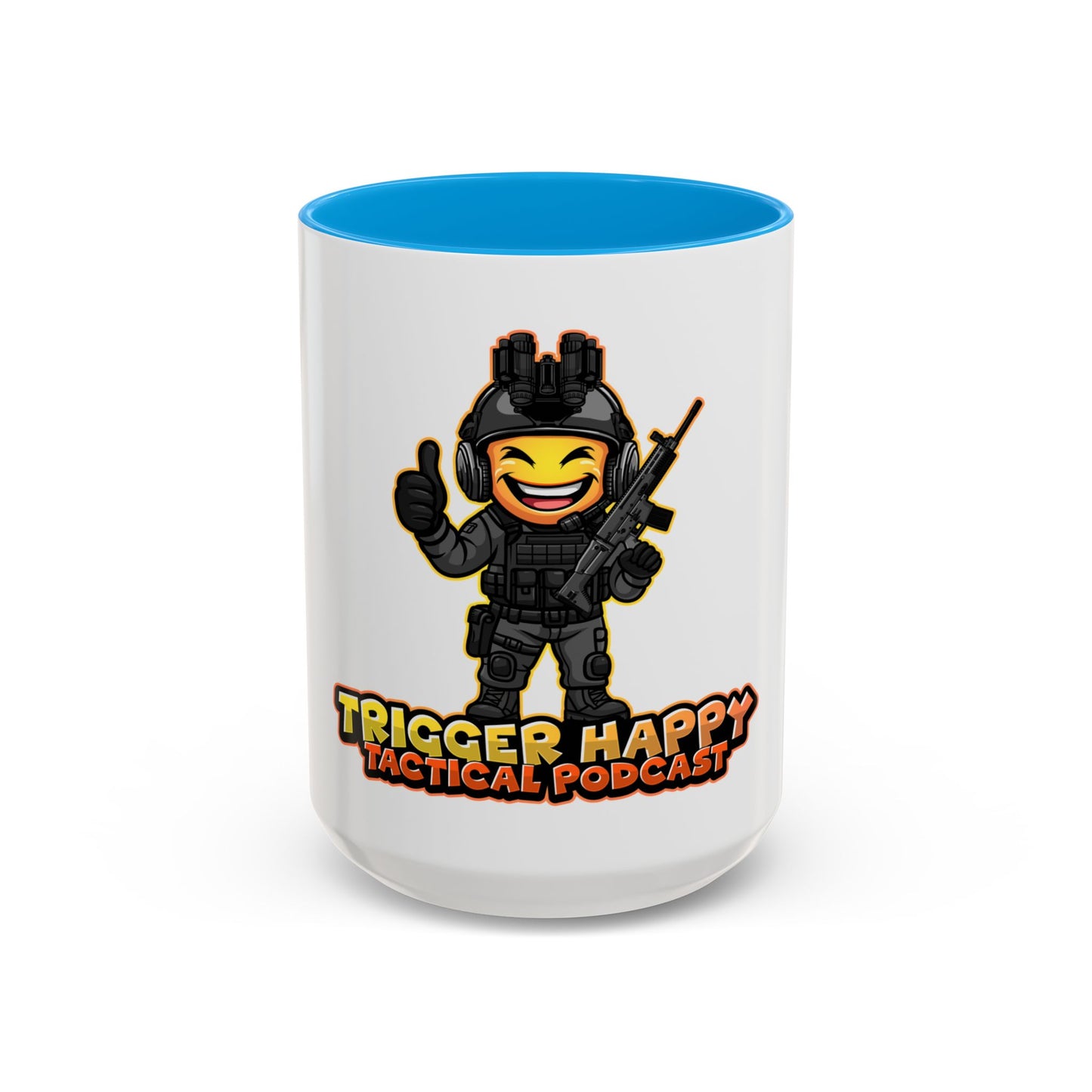 Tactical Podcast Coffee Mug — Thumbs Up (11oz/15oz)
