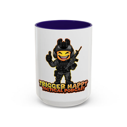 Tactical Podcast Coffee Mug — Thumbs Up (11oz/15oz)