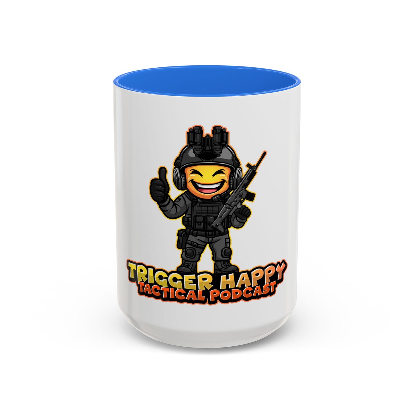 Tactical Podcast Coffee Mug — Thumbs Up (11oz/15oz)