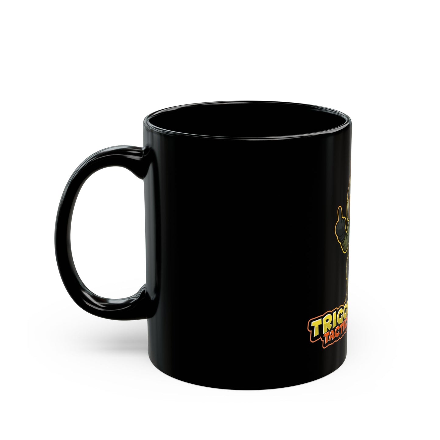 Trigger Happy Tactical Podcast Mug - Middle Finger