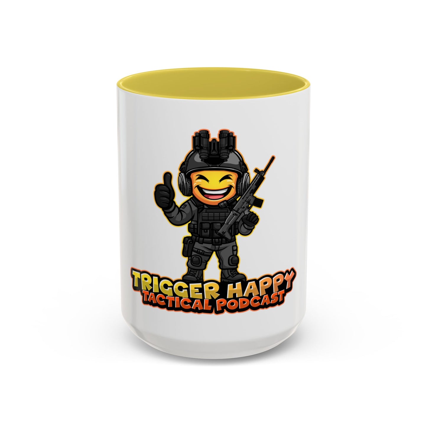 Tactical Podcast Coffee Mug — Thumbs Up (11oz/15oz)