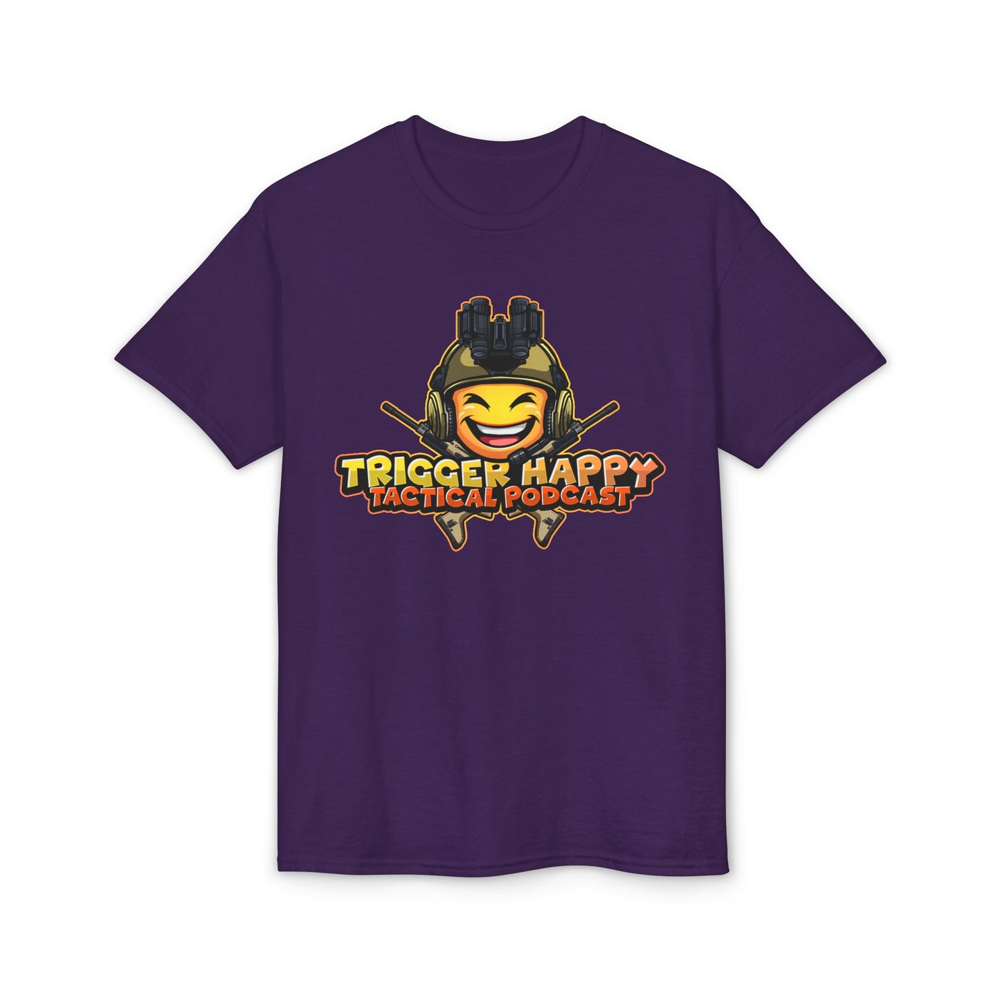 Trigger Happy Tactical Podcast T-Shirt — Head Shot Tee - Tan Gear