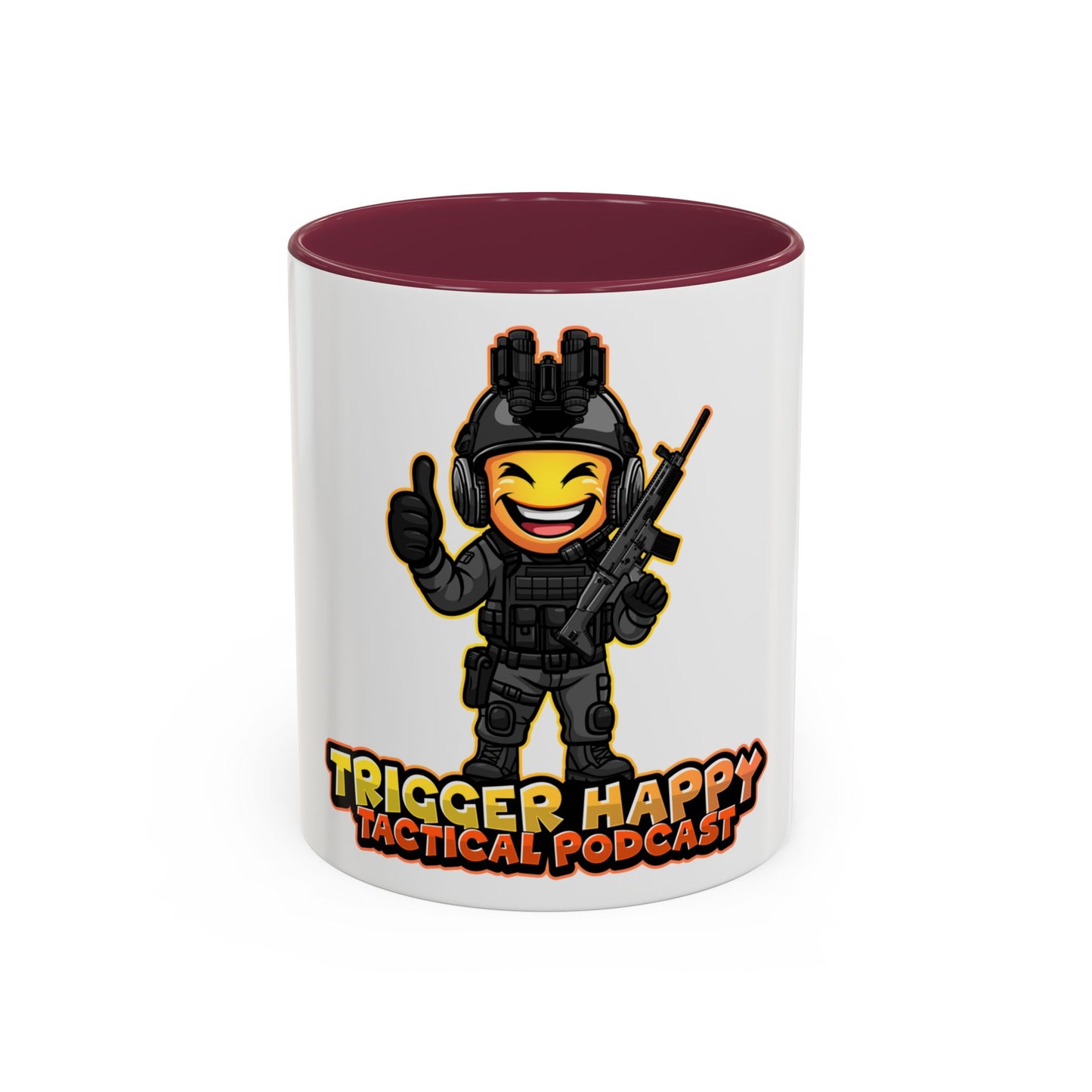 Tactical Podcast Coffee Mug — Thumbs Up (11oz/15oz)