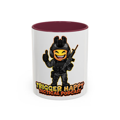 Tactical Podcast Coffee Mug — Thumbs Up (11oz/15oz)