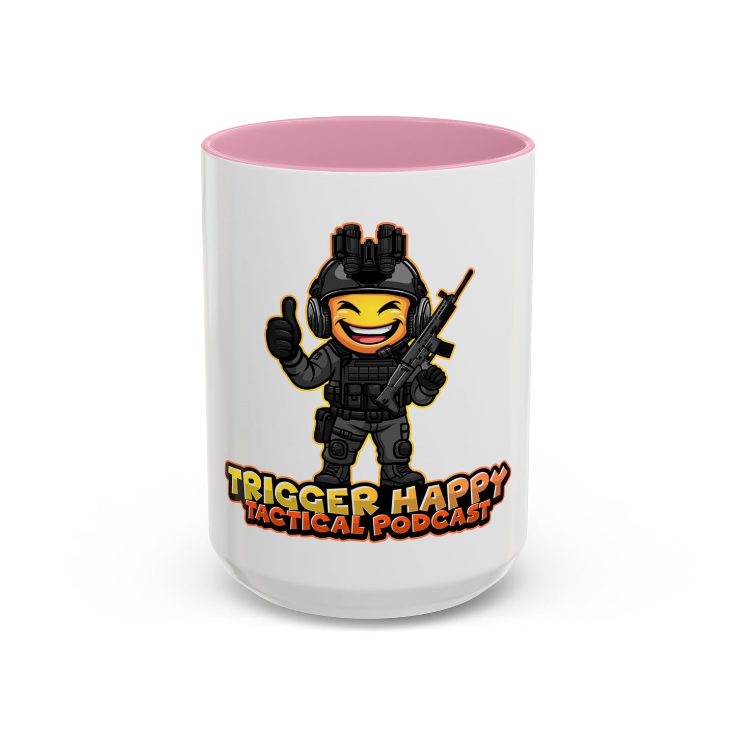 Tactical Podcast Coffee Mug — Thumbs Up (11oz/15oz)